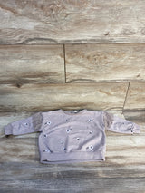 Jessica Simpson Sweatshirt Flowers Taupe sz 18m