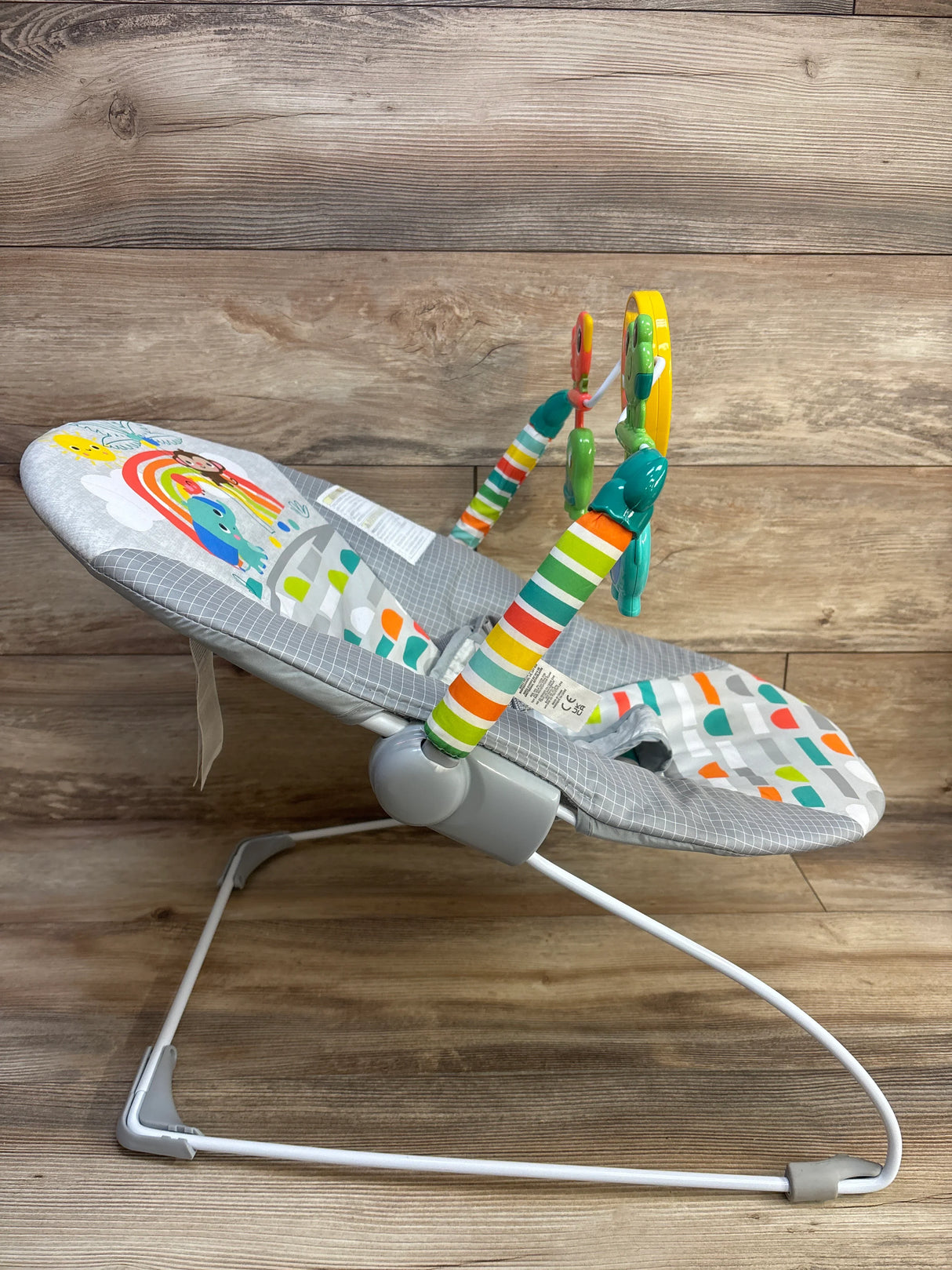Bright Starts Playful Paradise Vibrating Baby Bouncer - Me n Mommy To Be