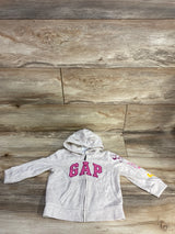 Baby Gap Disney Minnie Mouse Full Zip Sweatshirt Cream sz 18-24m