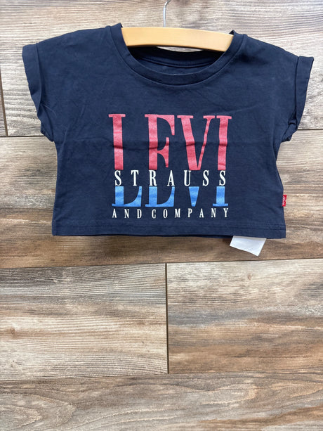 Levi's Logo Shirt Navy sz 2T - Me n Mommy To Be