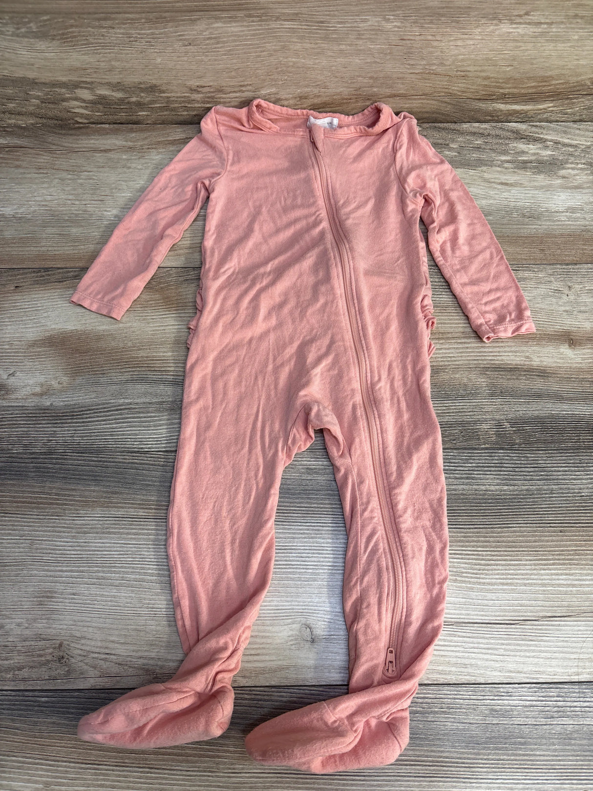 Angel Dear Ruffle Footie Pink sz 12-18m - Me n Mommy To Be
