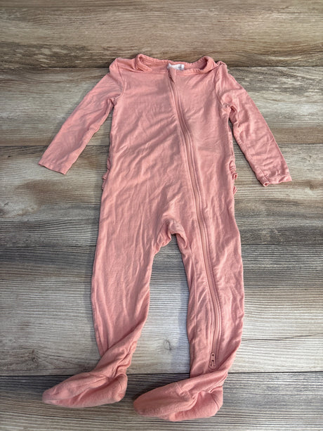 Angel Dear Ruffle Footie Pink sz 12-18m - Me n Mommy To Be