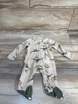 Carter's Dinosaur Sleeper Tan sz Newborn