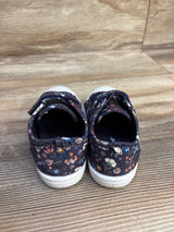 Cat & Jack Floral Parker Sneakers Navy sz 9c