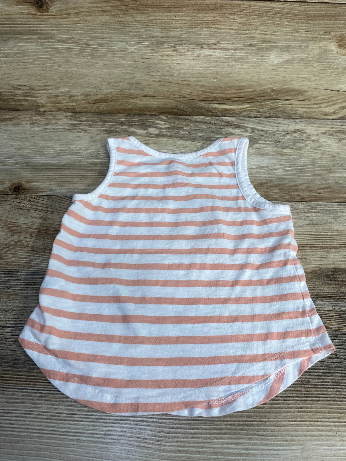 Peppa Pig Striped Tank Top White sz 4-5T - Me n Mommy To Be