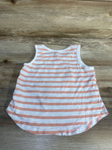 Peppa Pig Striped Tank Top White sz 4-5T - Me n Mommy To Be