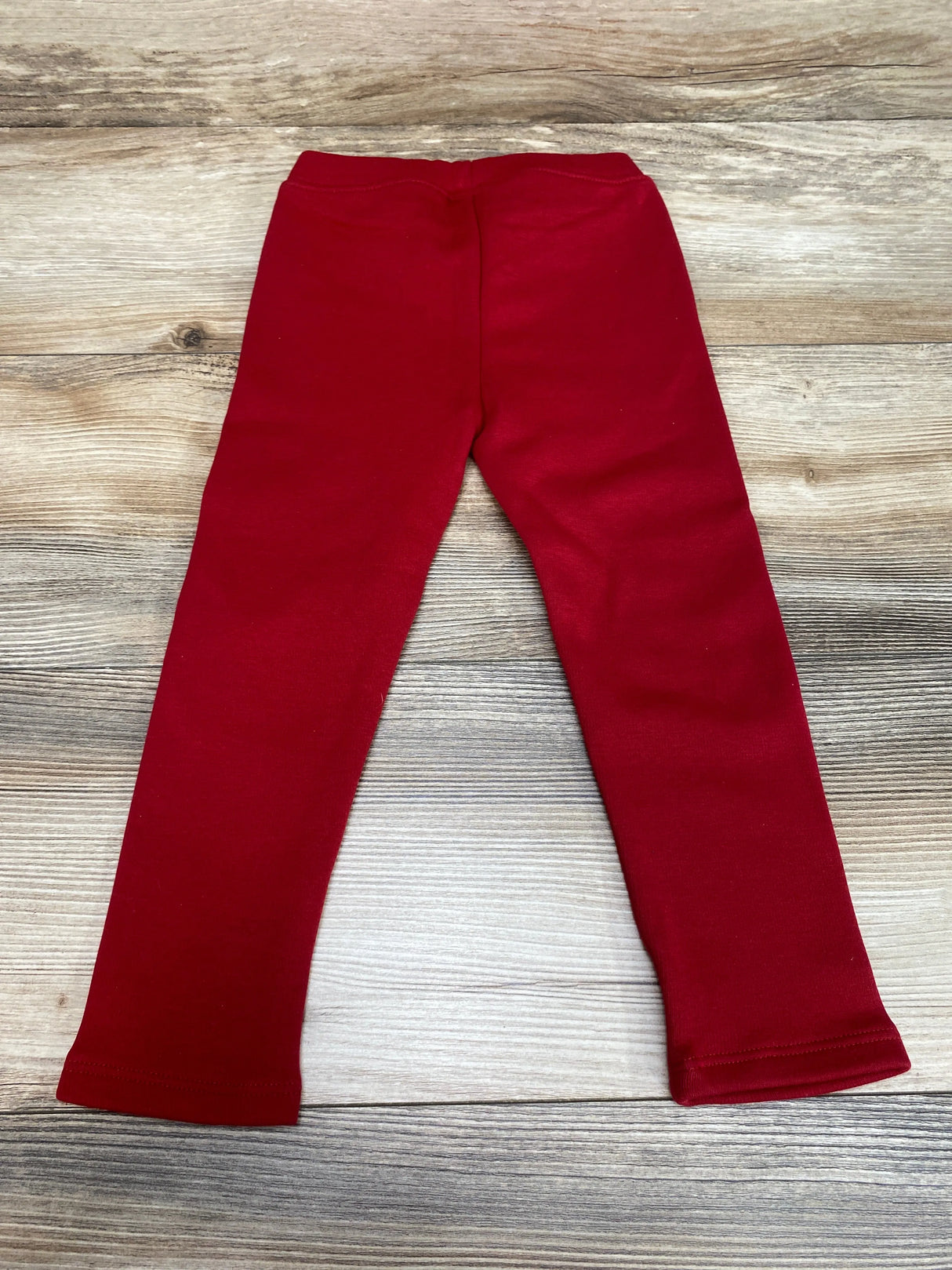 NEW Baby Gap Red Cozy Lined Leggings sz 3T