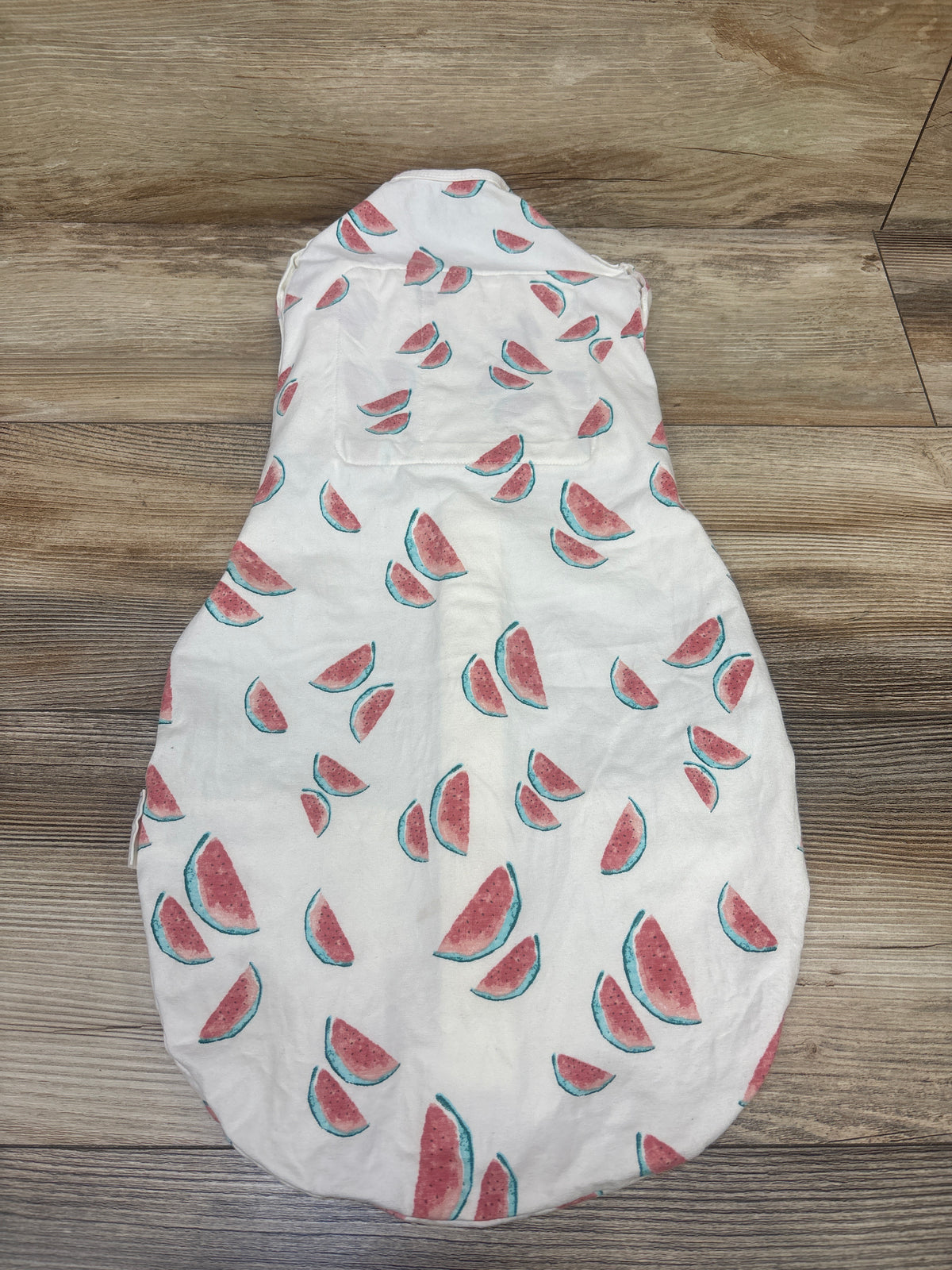 Happiest Baby Sleepea 5-Second Swaddle Watermelon Print Beige sz M/2-4m
