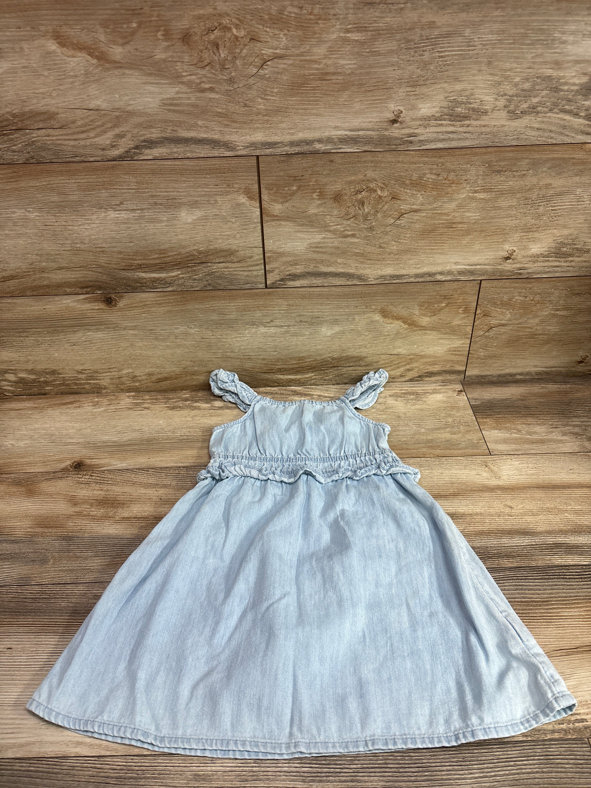 Old Navy Sleeveless Chambray Dress Blue sz 4T