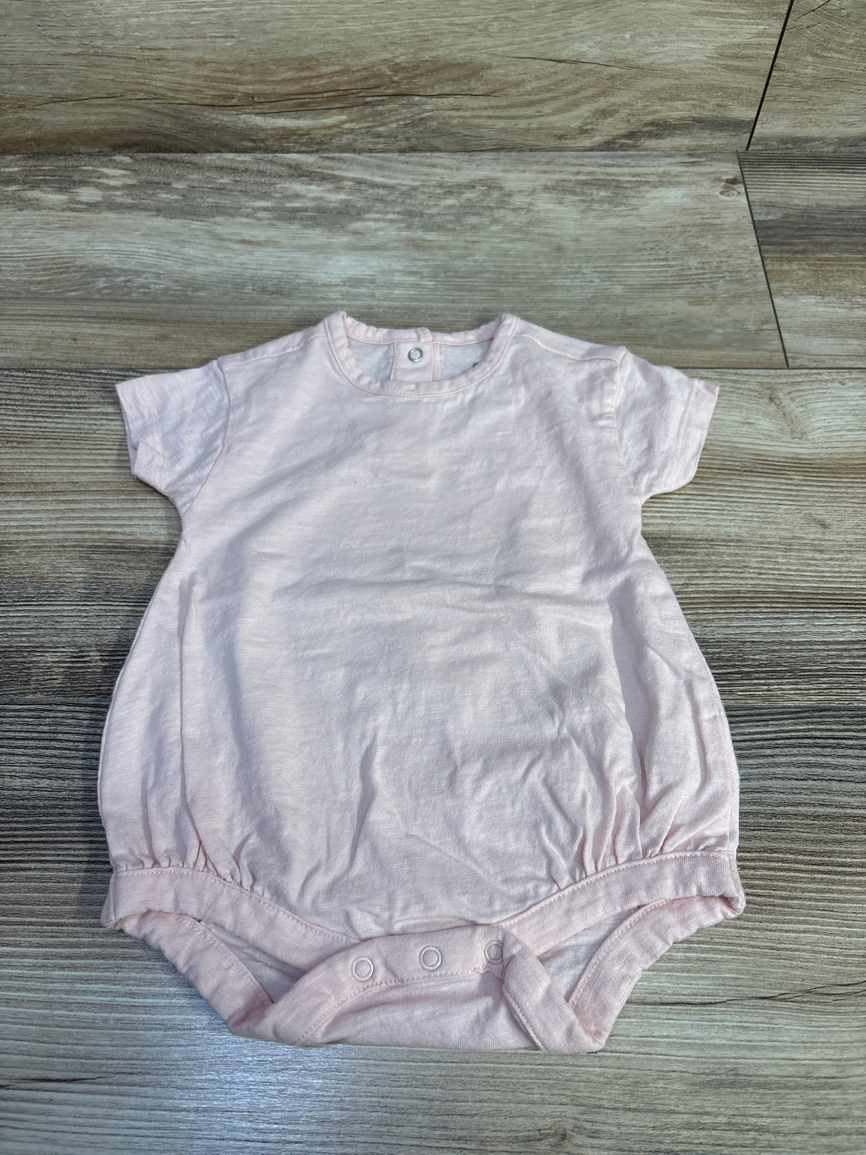Tiny Citizen Solid Bubble Romper Pink sz 3m