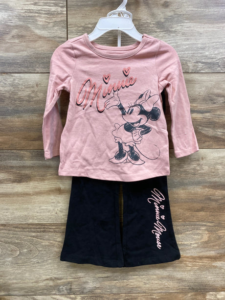 NWoT Disney Junior 2pc Minnie Mouse Shirt & Pants Pink sz 18m - Me n Mommy To Be
