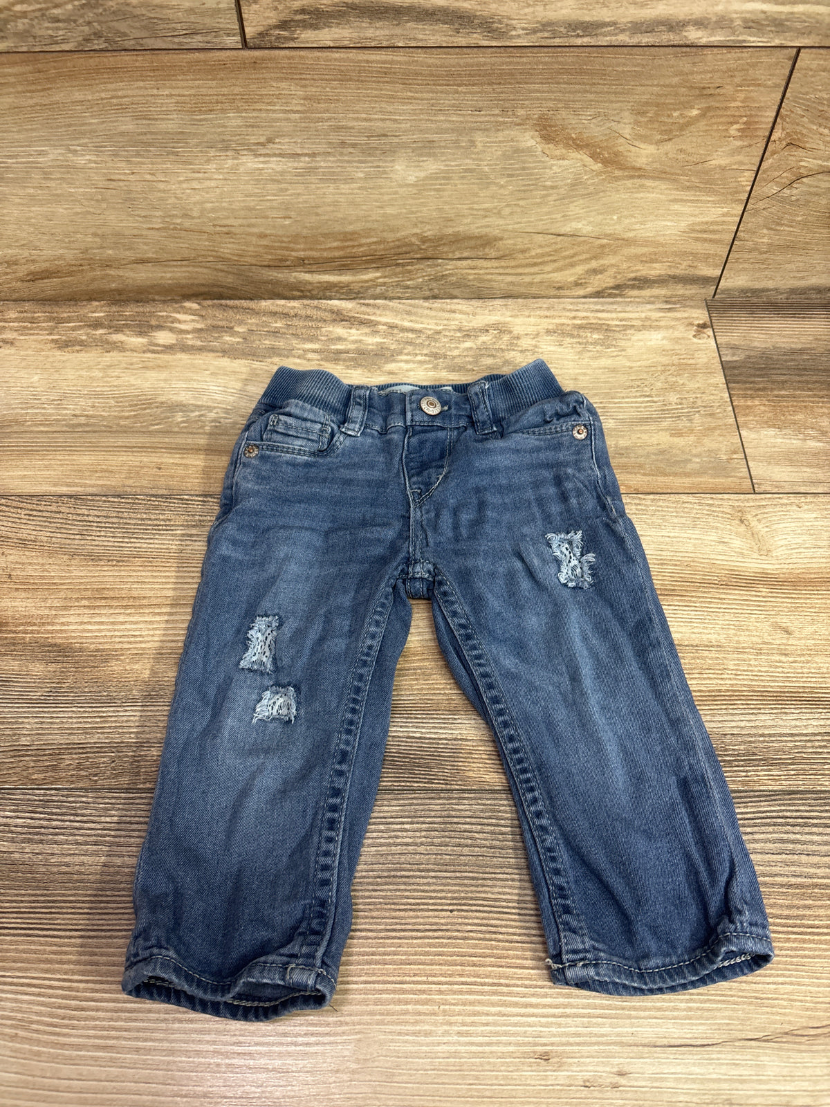 Levi's Distressed Skinny Jeans Blue sz 12m
