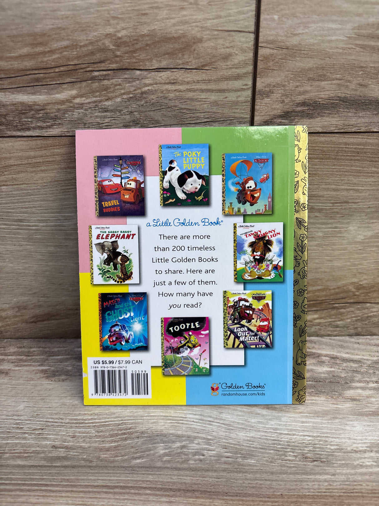A Little Golden Book Disney Pixar Cars Hardcover Book