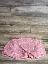 The Peanutshell Fitted Bassinet Sheet Pink