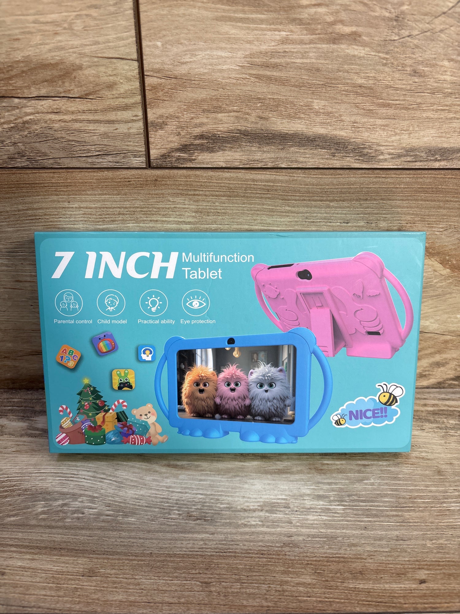 NEW HOTTABLET Kids 7'' Tablet with Green Case and Parent Control