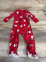 Little Me Christmas Sleeper Red sz 12m