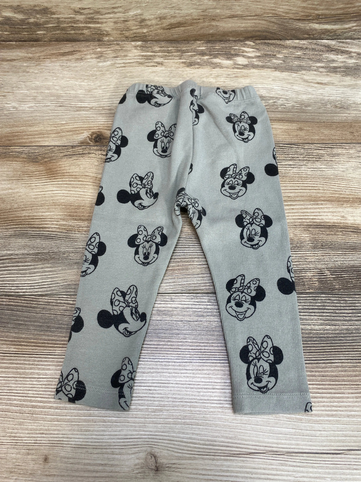 Zara Disney Minnie Mouse Leggings Green sz 9-12m