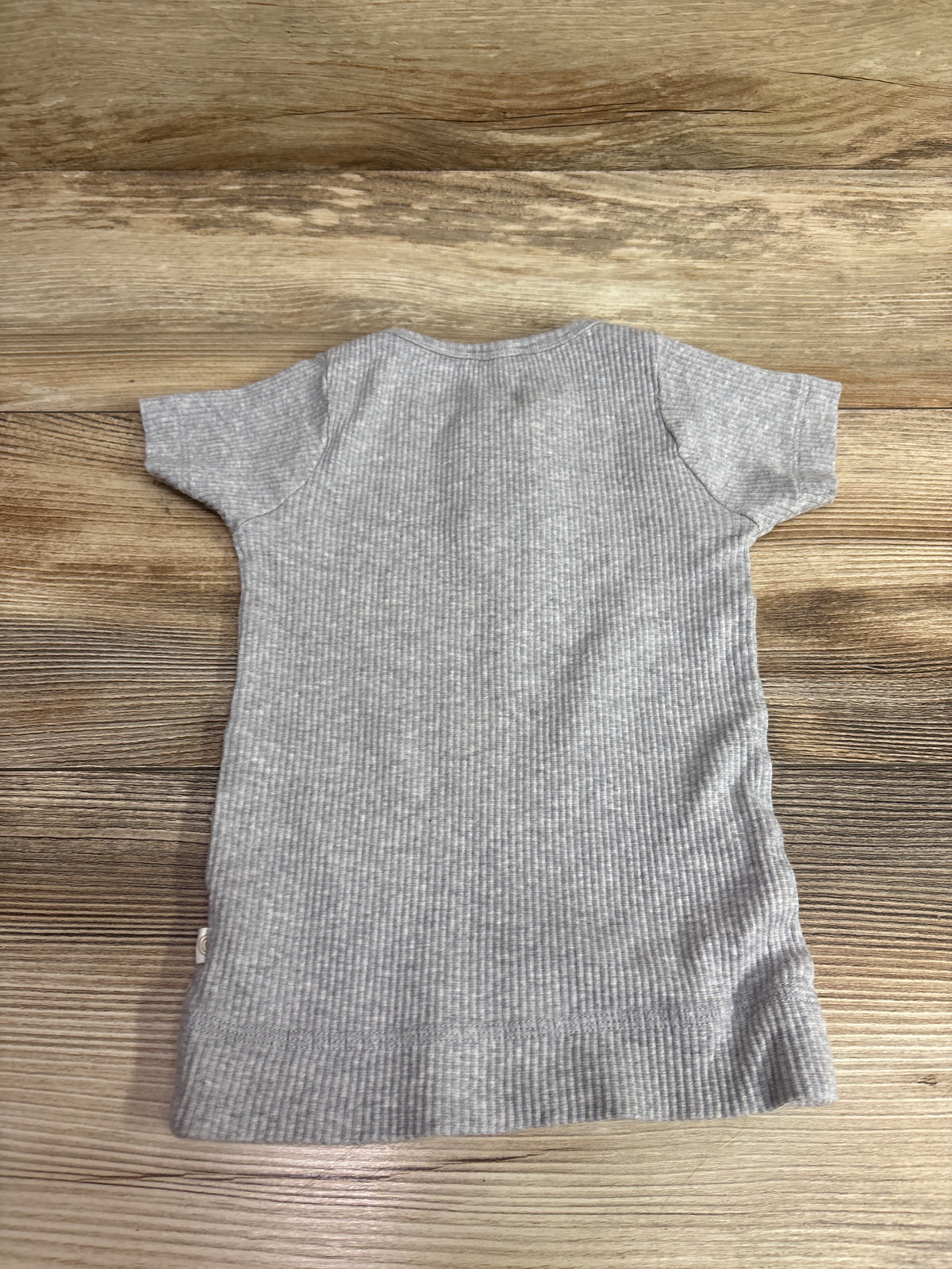 Jamie Kay Organic Cotton Modal Henley Tee Shirt Grey sz 3T