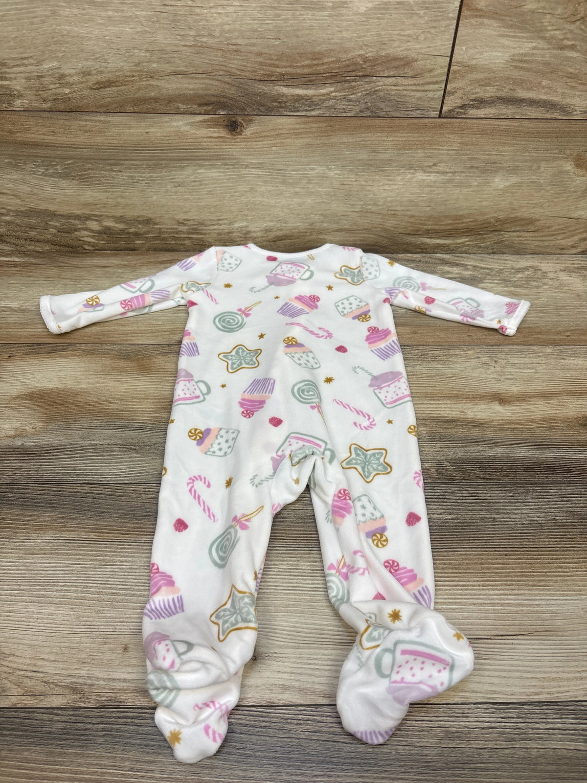 Just One You Candy Blanket Sleeper White sz 6m