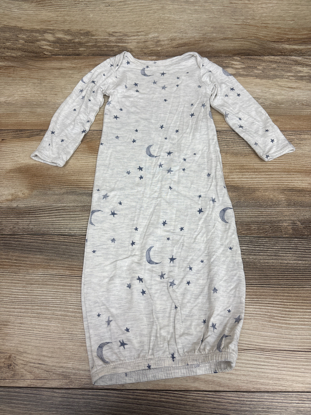 Just One You Star Print ComfySoft Sleep Gown Grey sz 3m