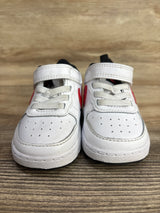 Nike Court Borough Low 2 TD 'White University Red' Sneakers sz 4c