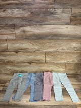 NEW Mighty Goods 5pk Striped Pull On Pants Blue sz 3T