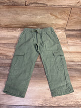 NEW H&M Linen-Blend Pants Green sz 2T