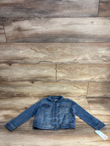 Cat & Jack Denim Button Up Jacket Blue sz 5T