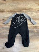Nike Raglan Sleeper Grey/Black sz 3m - Me n Mommy To Be