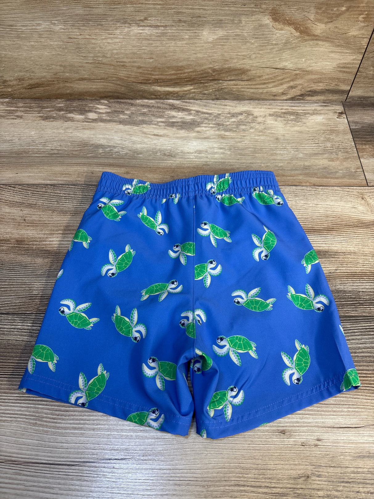 Ocean Gear Turtle Print Swim Trunks Light Blue sz 3T