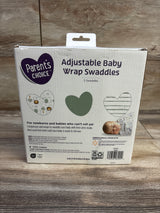 NEW Parent's Choice 3pk Swaddle Wraps Jungle sz 0-3m