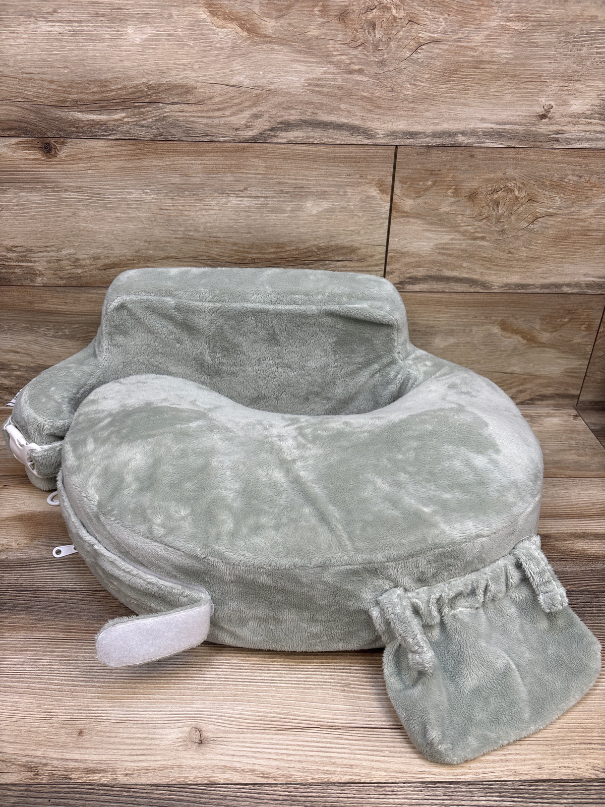 My Brest Friend Super Deluxe Nursing Pillow with Plush Cover Green