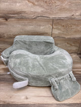 My Brest Friend Super Deluxe Nursing Pillow with Plush Cover Green