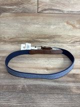 NEW Cat & Jack Chambray Belt Blue sz XL