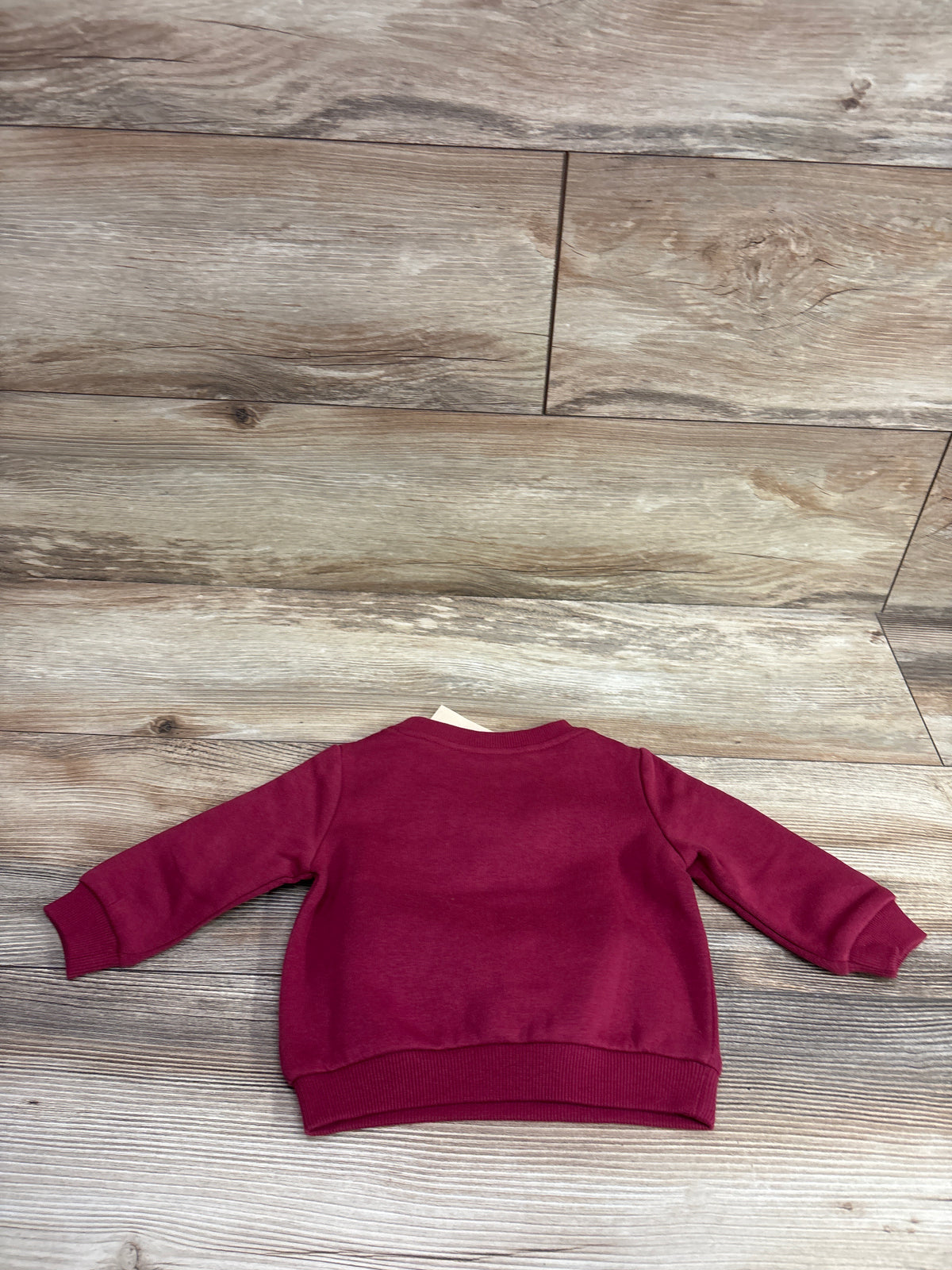 NEW First Impressions Pullover Sweatshirt Maroon sz 3-6m