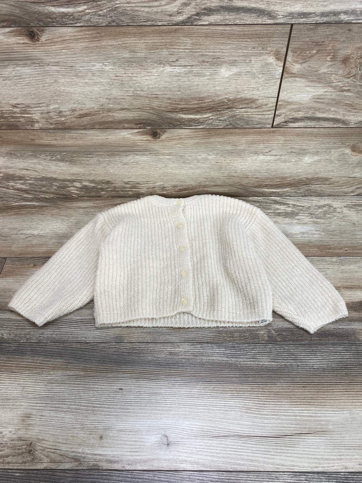 Zara Knit Ivory Cardigan sz 18-24m