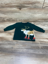 Carter's Reindeer Shirt Green sz 3m - Me n Mommy To Be