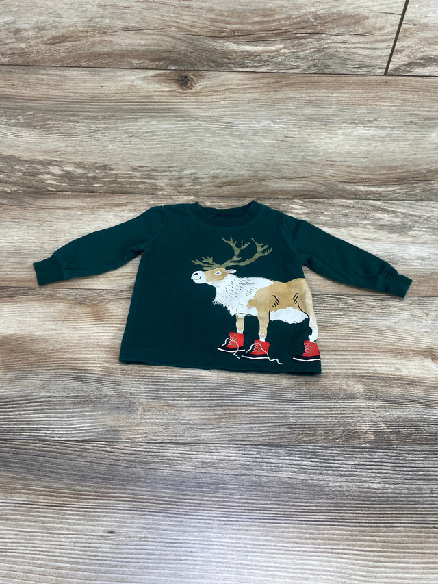 Carter's Reindeer Shirt Green sz 3m - Me n Mommy To Be