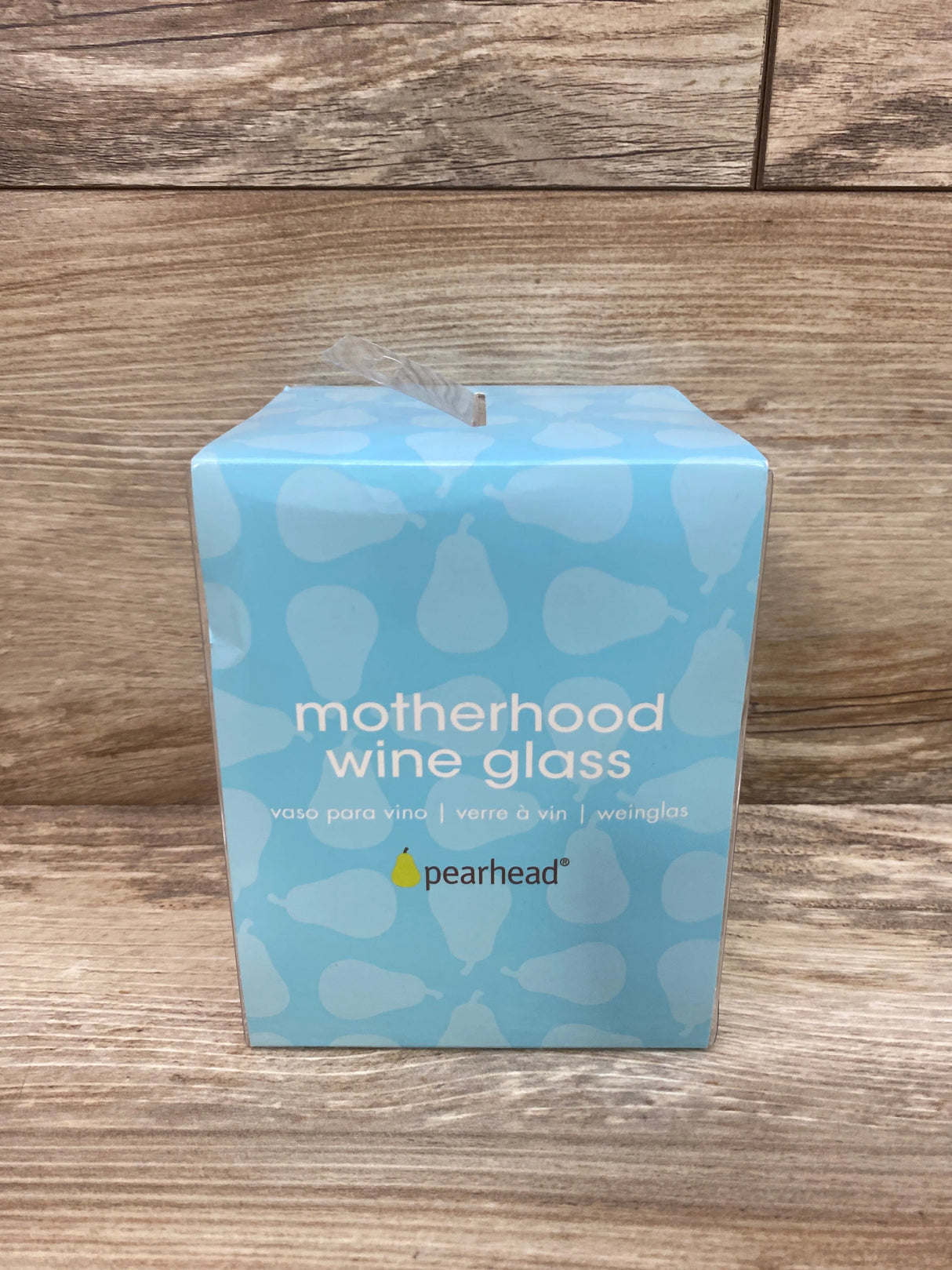 NEW Pearhead Wine Glass - I've Waited 9 Months for This Motherhood - 16oz