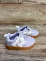First Steps Hook and Loop Sneakers Lavender sz 4c