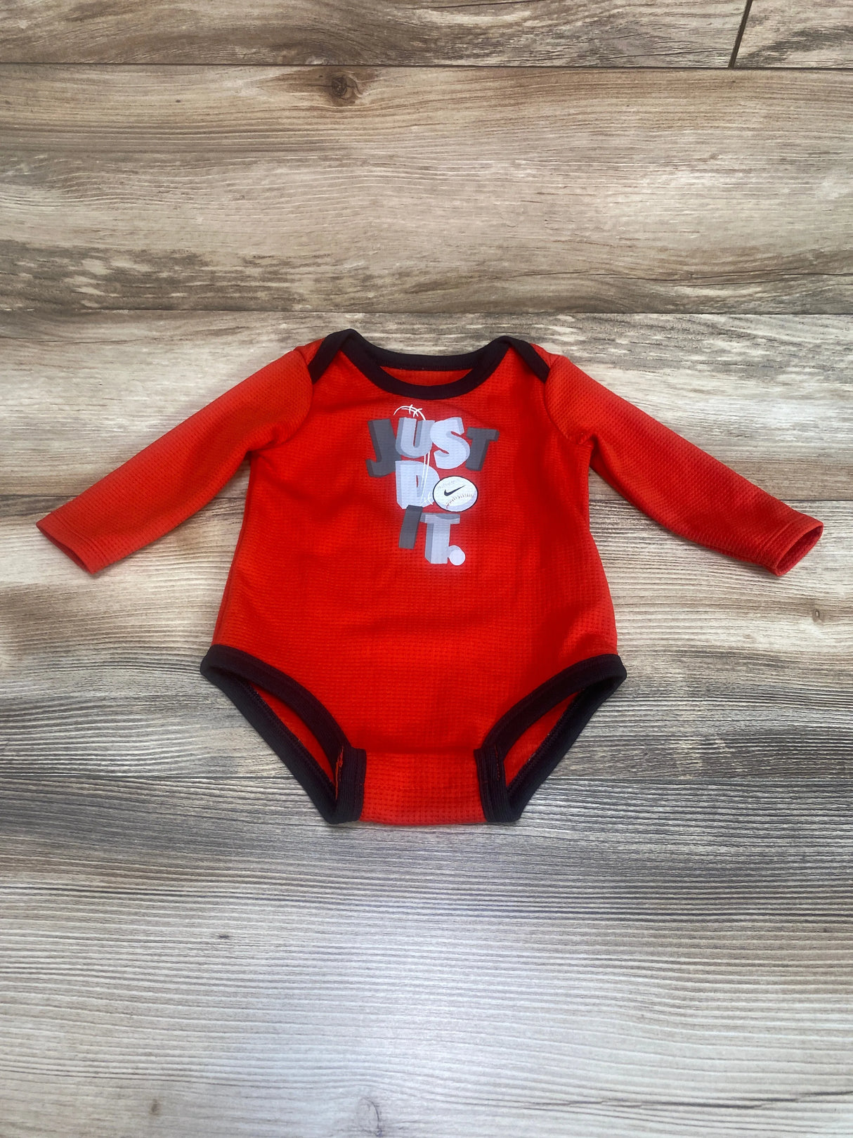 Nike Dri Fit Just Do It Bodysuit Red sz 6m