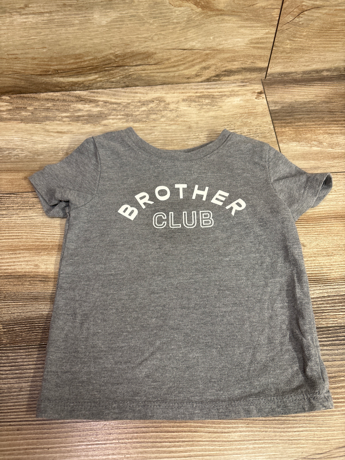 Cat & Jack Brother Club Shirt Grey sz 18m