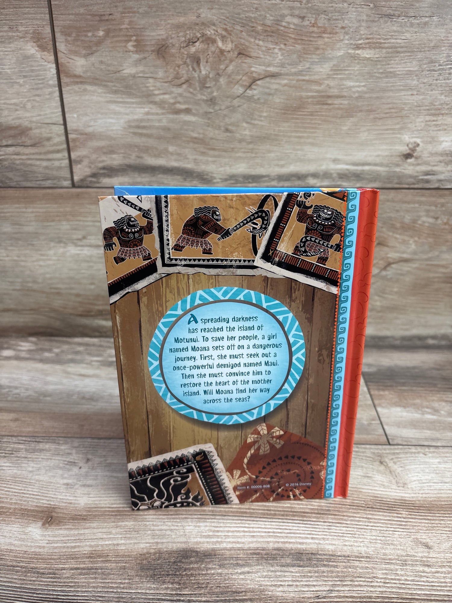 Disney Wonderful World Of Reading Moana Hardcover Book