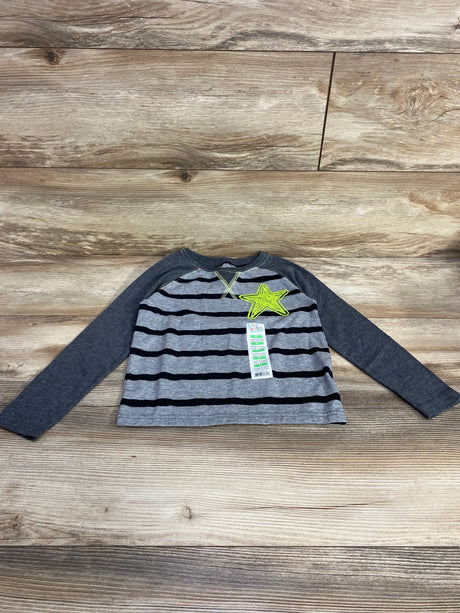 NEW Kids Korner Striped Shirt Grey sz 4T - Me n Mommy To Be