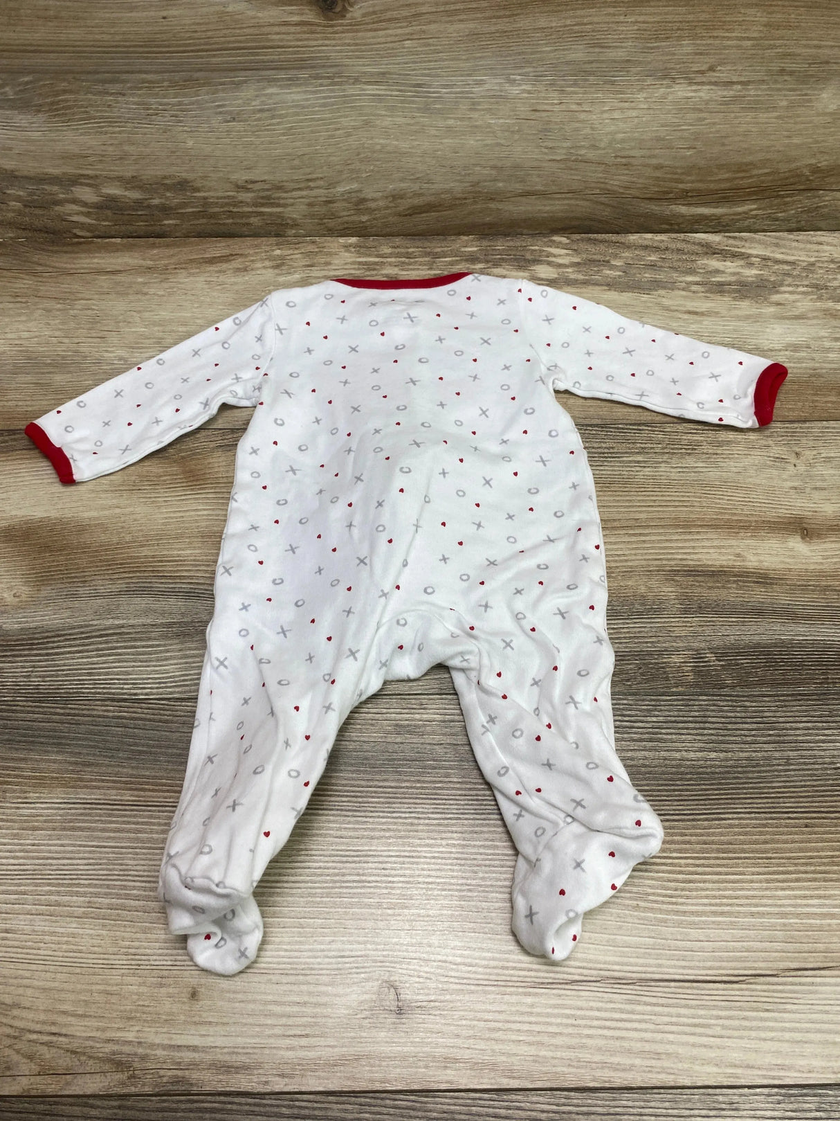 Just One You Little Valentine Sleeper White sz 3m