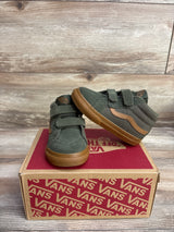 Vans Sk8-Mid Reissue Suede Sneakers Green sz 6c