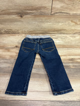 Cat & Jack Straight Drawstring Jeans Blue sz 2T