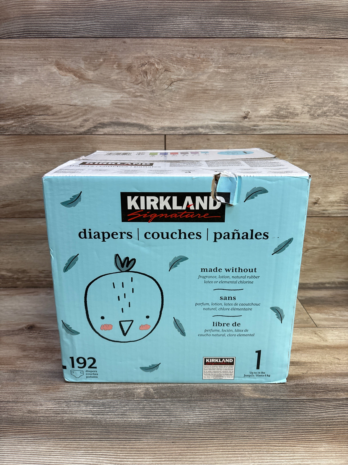NEW Kirkland Signature Diapers Size 1 192ct.