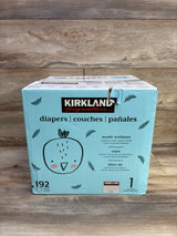NEW Kirkland Signature Diapers Size 1 192ct.