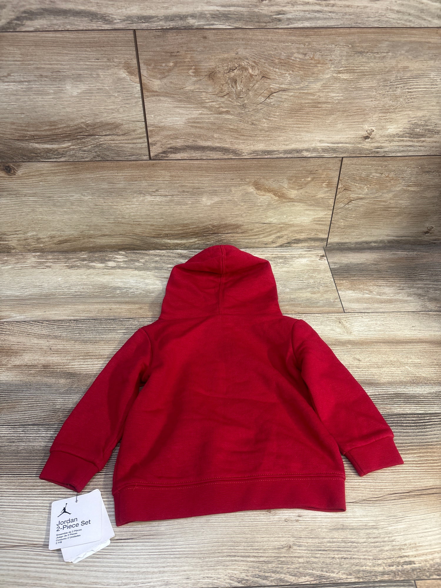 NEW Jordan Pullover Hooded Sweatshirt Red sz 12m
